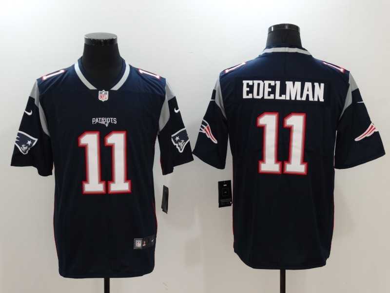 Nike Limited New England Patriots #11 Julian Edelman Navy Blue Vapor Untouchable Jersey,We sell and wholesale Nike Limited New England Patriots #11 Julian Edelman Navy Blue Vapor Untouchable Jersey on line form chian!